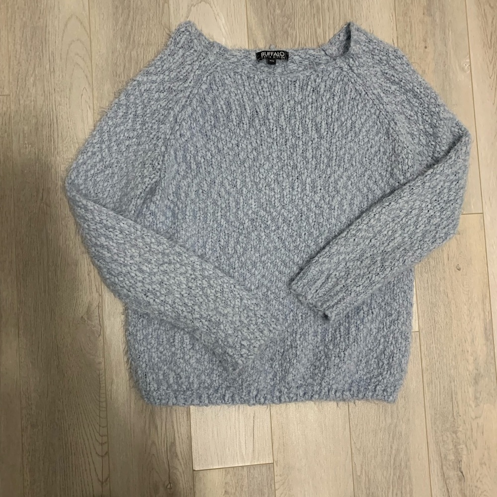 Blue sweater